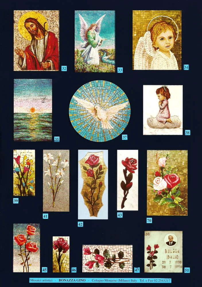 Pagina 10 del catalogo storico di Gino Bonazza