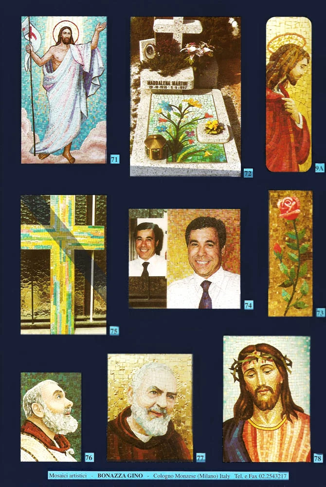 Pagina 11 del catalogo storico di Gino Bonazza