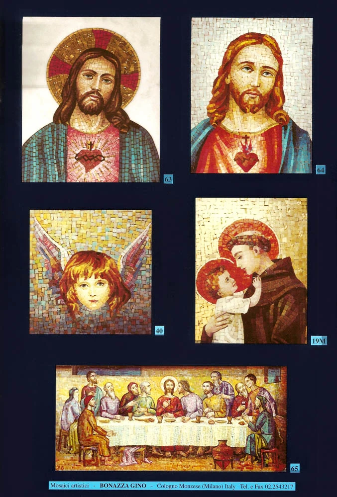 Pagina 3 del catalogo storico di Gino Bonazza