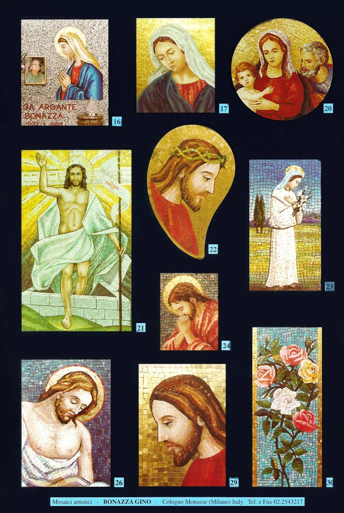 Pagina 9 del catalogo storico di Gino Bonazza